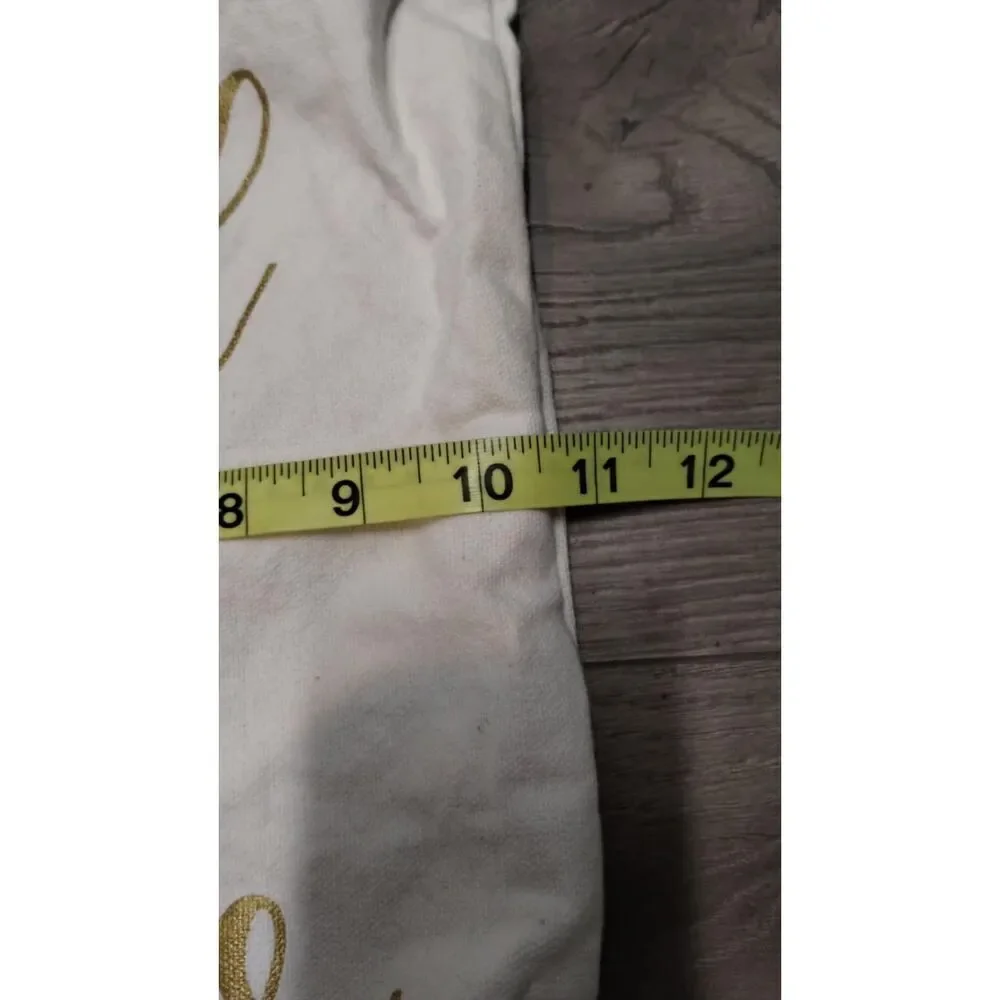 White and Gold Maid Of Honor‎ tote bag